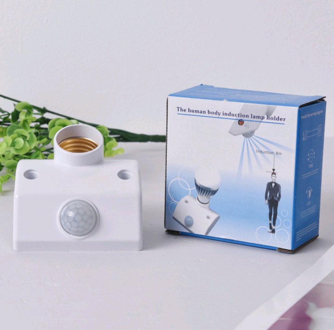 BỘ ĐUÔI ĐÈN CẢM BIẾN HỒNG NGOẠI TỰ ĐỘNG BẬT TẮT ĐÈN BẰNG CẢM ỨNG HỒNG NGOẠI THÔNG MINH HÀNG CHUẨN