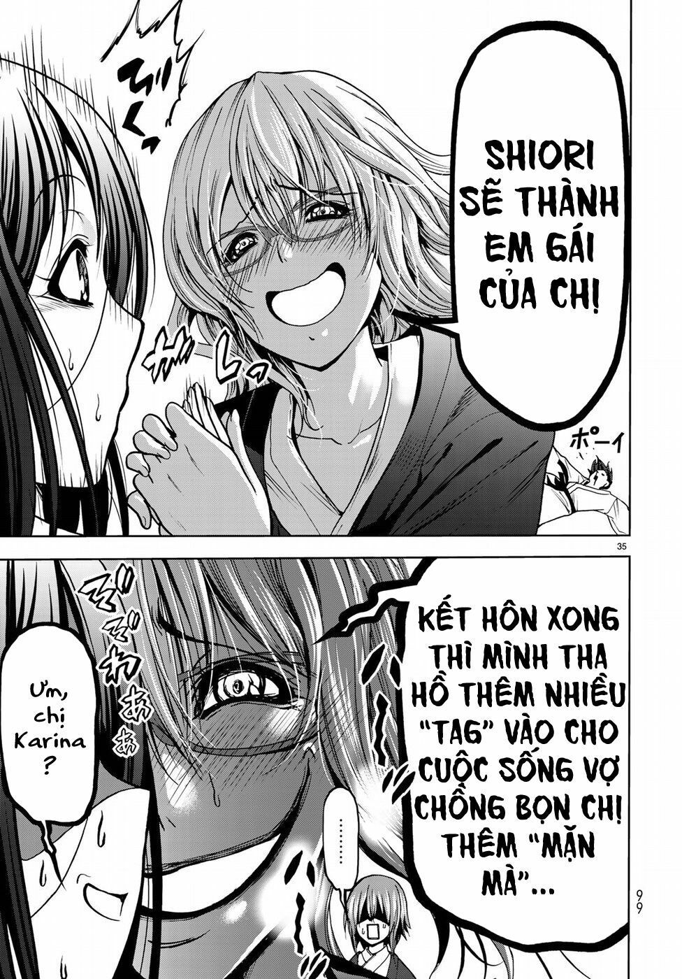 cô gái thích lặn - grand blue chapter 49 34