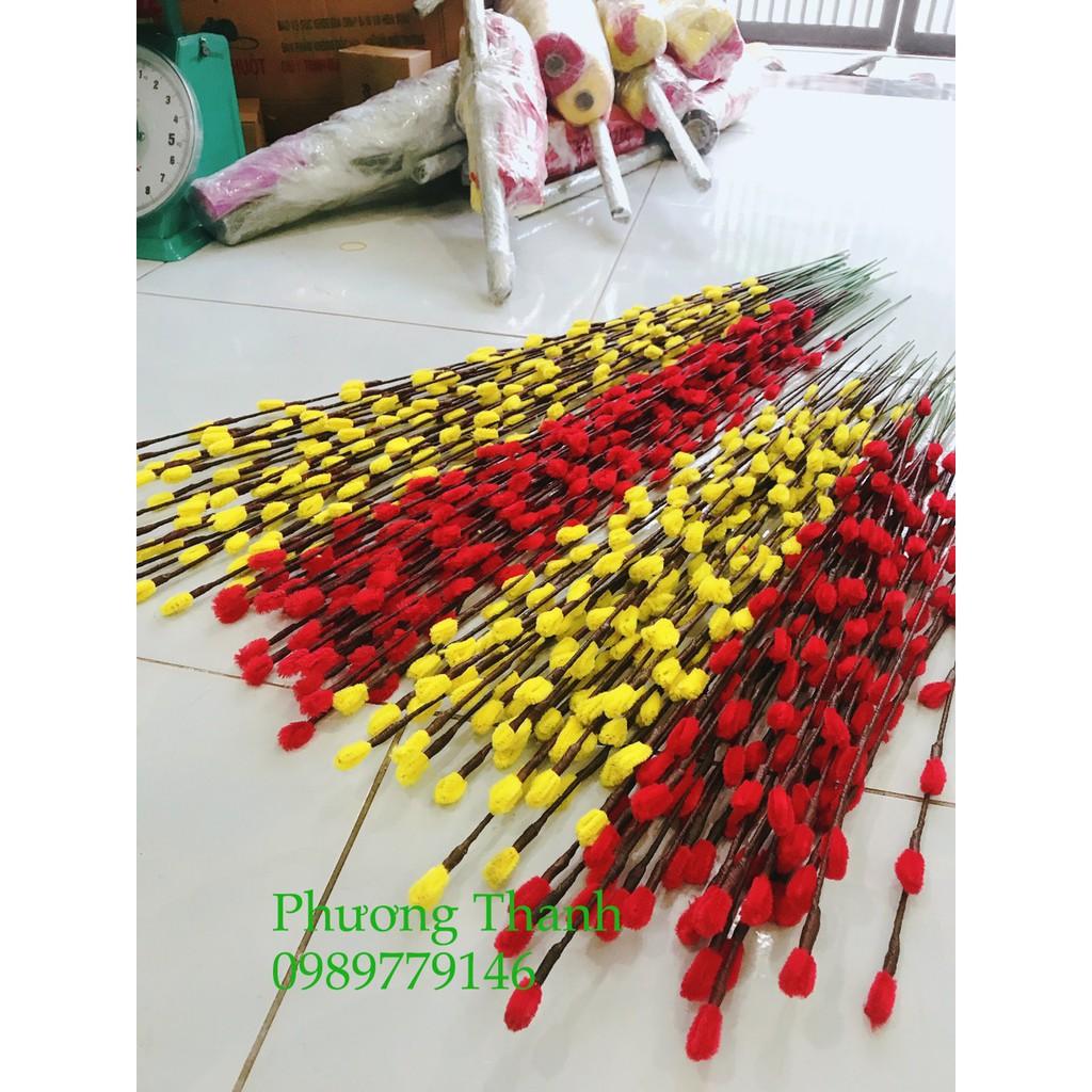 NỤ TẦM XUÂN làm sẵn bằng kẽm nhung,