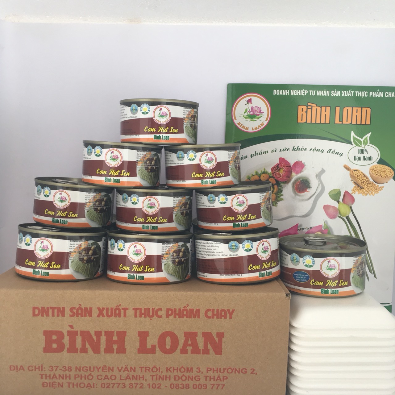 COMBO CƠM HẠT SEN BÌNH LOAN 200G