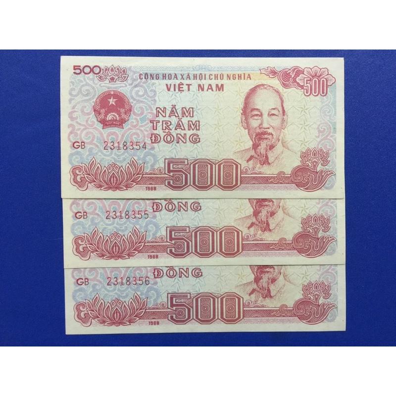 100 tờ 500 đồng xưa của năm 1988