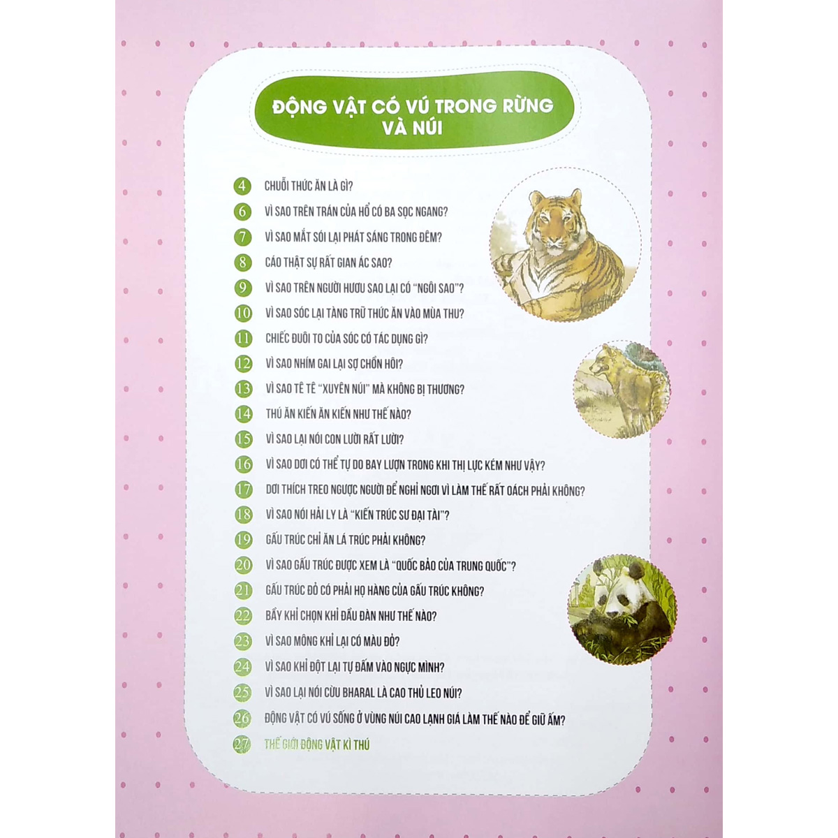 10 Vạn Câu Hỏi Vì Sao – Động Vật Có Vú