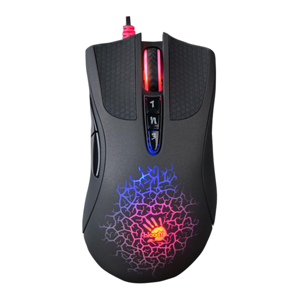 2021 Quang USB Chuột Chơi Game Cho Đẫm Máu A70 A90 4000DPI Nhiều Màu Sắc Chói Chơi Game Có Dây Chuột Game Thủ Chuyên Nghiệp Mouce Cho máy Tính Laptop