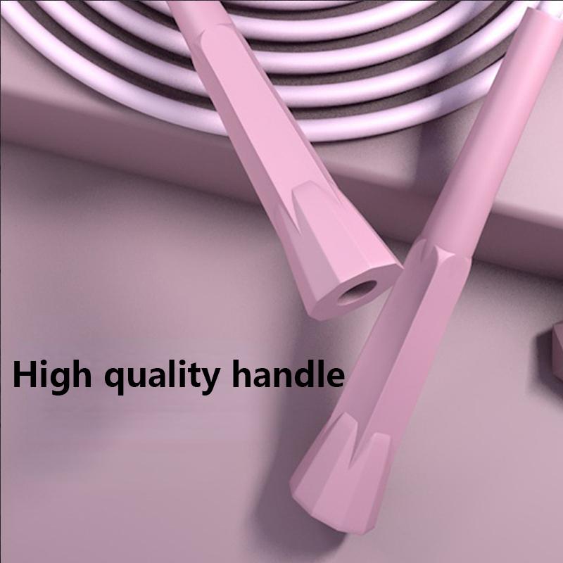 Tốc độ sợi dây bỏ qua người lớn bỏ qua giảm cân Color: Pink