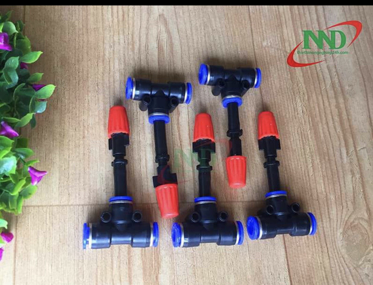 Đầu phun sương 5 cửa T8 tưới lan, tưới cây