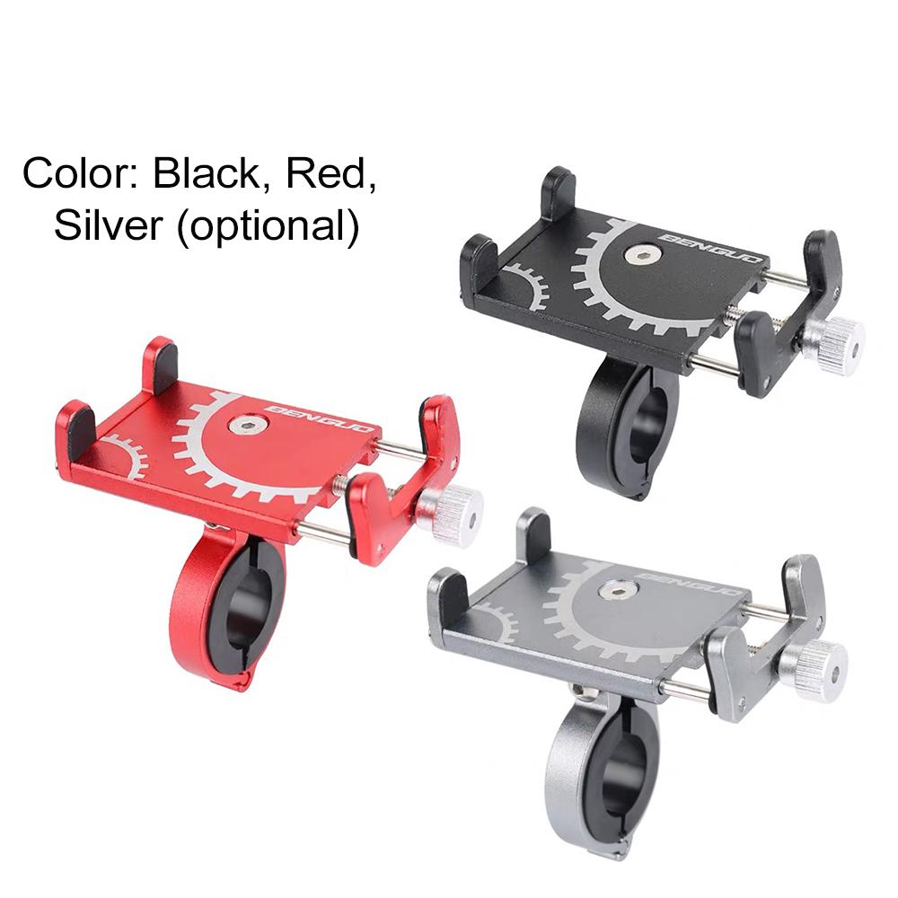 Giá đỡ điện thoại di động gắn tay lái xe đạp hợp kim nhôm siêu bền