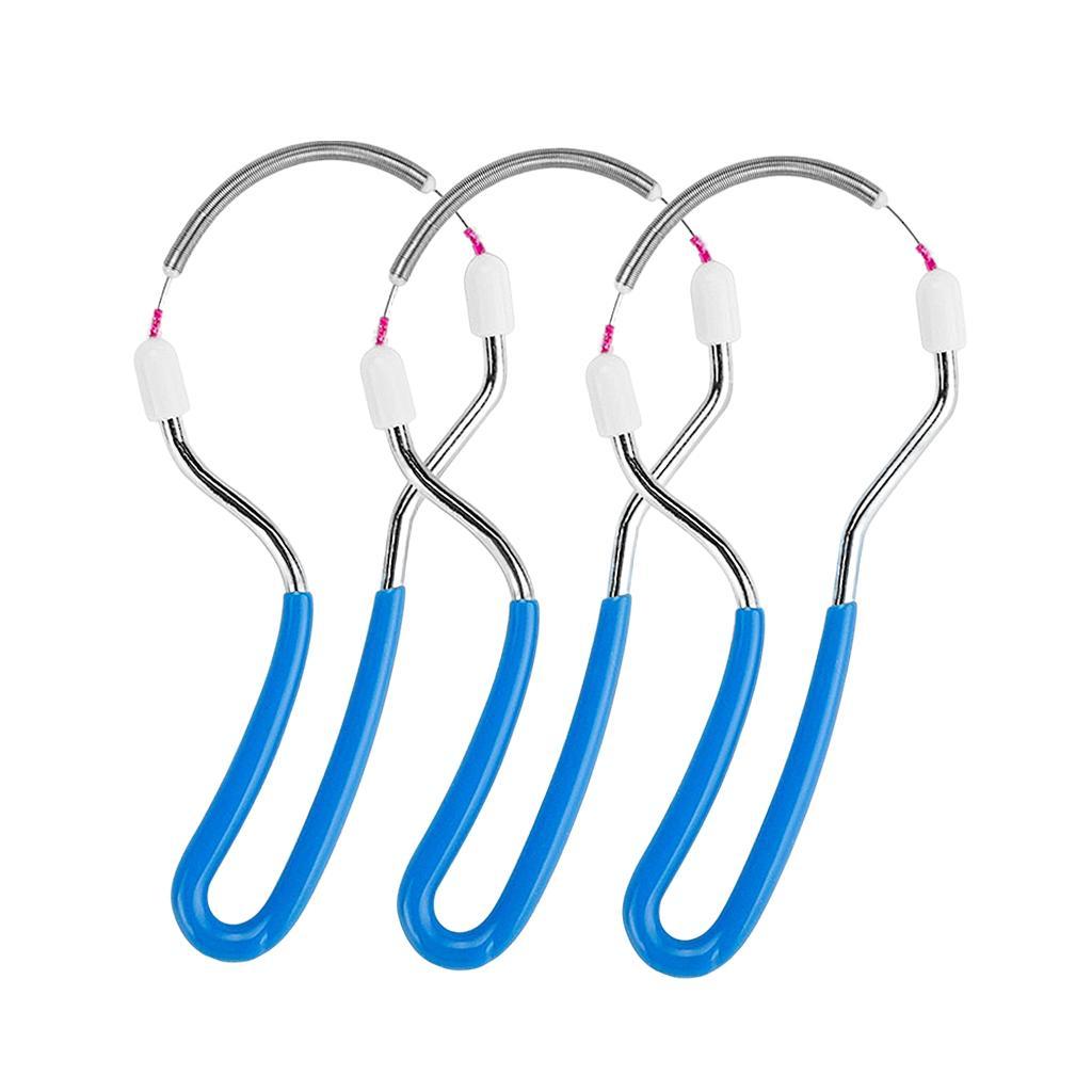 3 Pcs Face Facial Hair Remover Spring Stick Women Hair Removal Tool