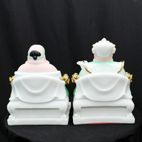 THẦN TÀI THỔ ĐỊA PHÚ QUÝ - MÀU XANH NGỌC
