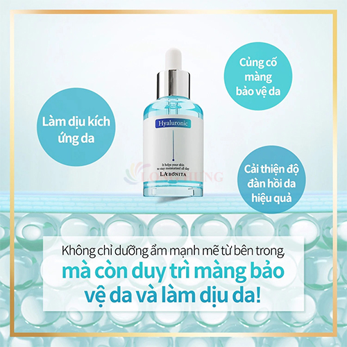 Serum dưỡng ẩm phục hồi da La Bonita Vital Hyaluronic Acid (50ml) - Hàng chính hãng