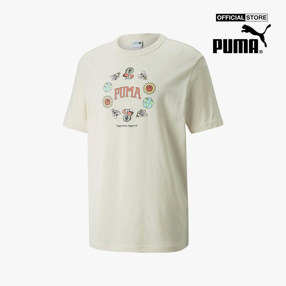 PUMA - Áo thun nam tay ngắn phom suông Downtown Graphic 533673