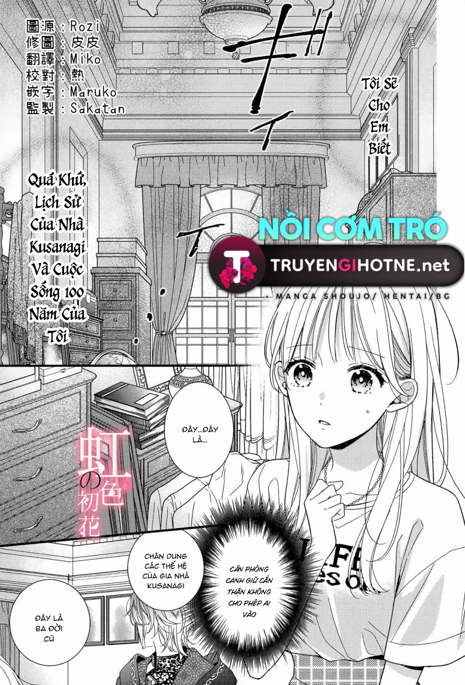 chủ nhân nhà kusanagi chapter 3.1 3