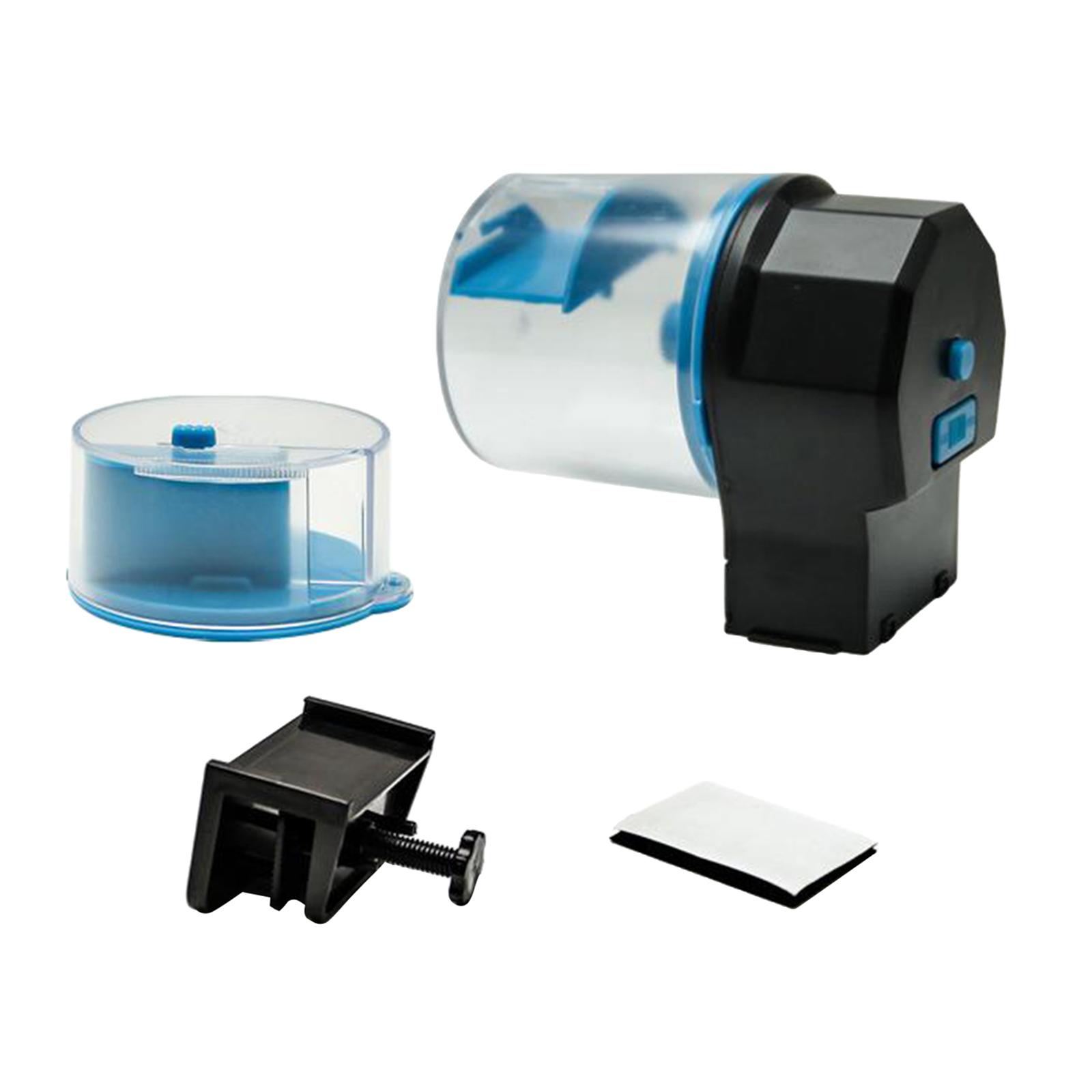 Automatic Fishing Feeder, Aquarium Tank Timer Auto Feeder with 2 Feed Box for Aquarium or Fishing Tank, Manual Feed Available