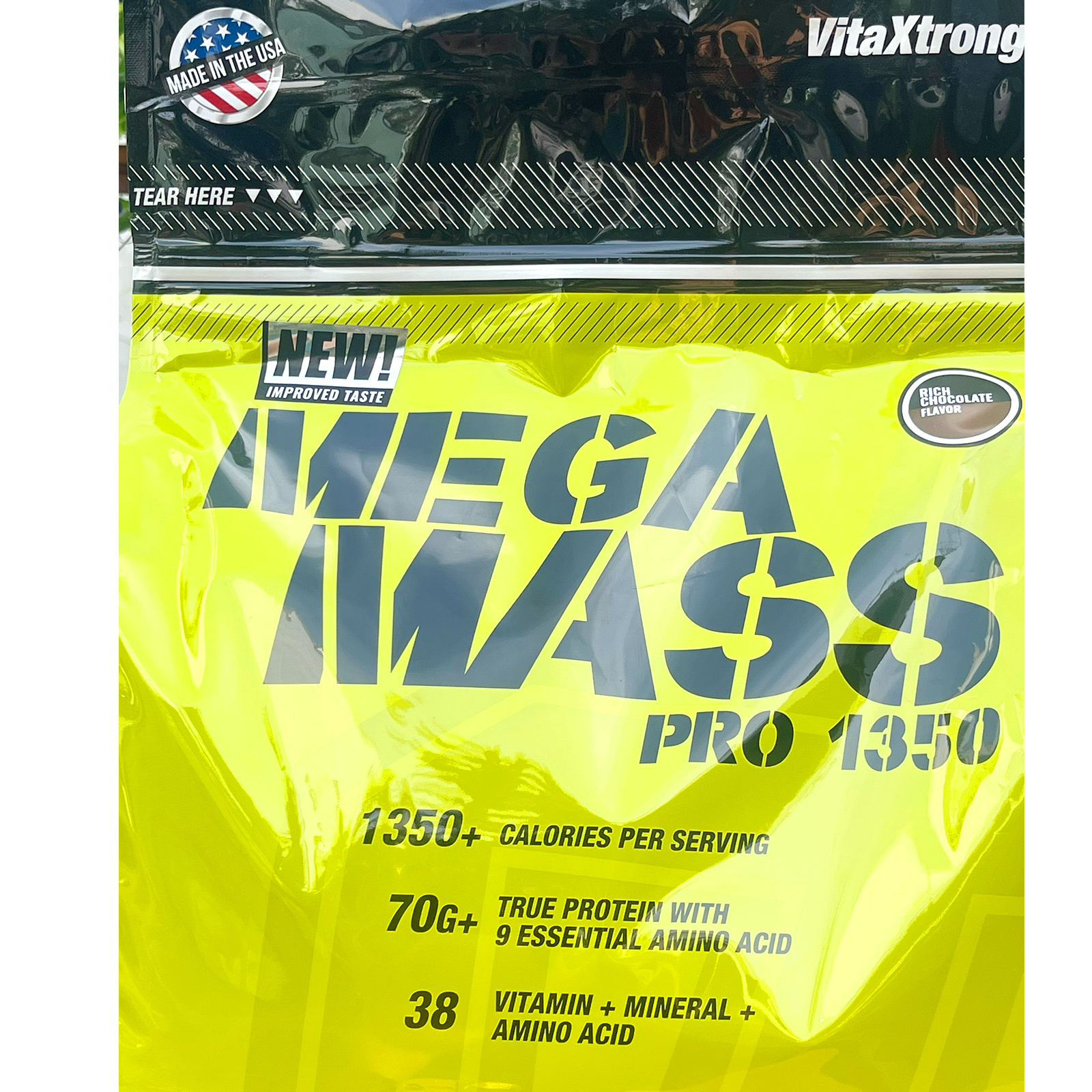 Combo Sữa tăng cân tăng cơ MEGA MASS của VITAXTRONG bịch 5.4kg hỗ trợ tăng cân tăng cơ nhanh cho người gầy, khó hấp thụ & Bình shaker 600ml (Mẫu ngẫu nhiên)