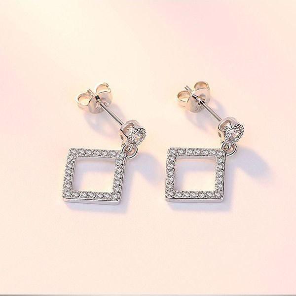 Bông tai s925 nạm đá zircon sáng lung linh BHBT186