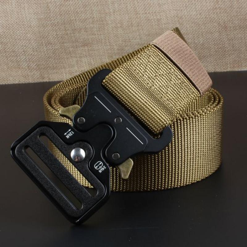 4.3Cm Thật Nylon Mới Cobra Nam Ngoài Trời Chiến Thuật Dây Dành Cho Quân Sự Người Hâm Mộ Chiến Đấu Thắt Lưng Gõ Tắt Khẩn Cấp Sinh Tồn dây