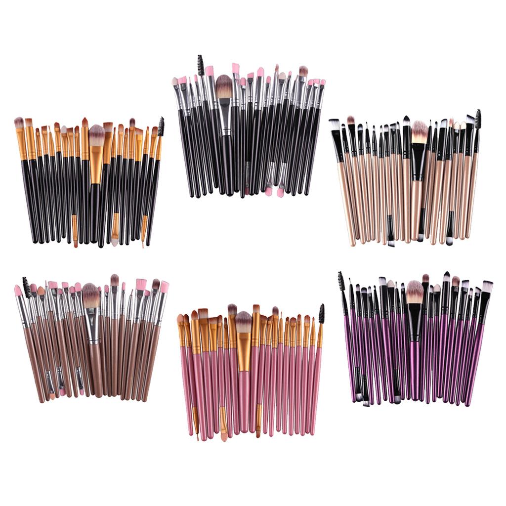 20pcs/Set Professhional Makeup Brushes Foundation Powder Brush