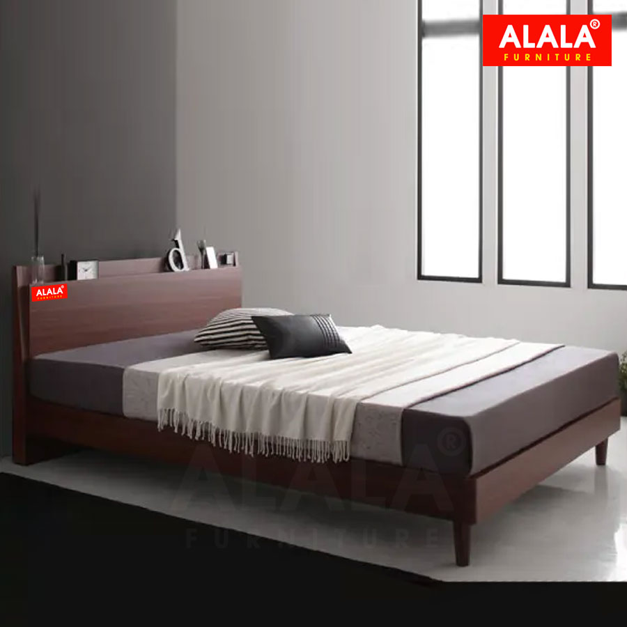 Giường ngủ ALALA11 / Miễn phí vận chuyển và lắp đặt/ Đổi trả 30 ngày/ Sản phẩm được bảo hành 5 năm từ thương hiệu ALALA/ Chịu lực 700kg