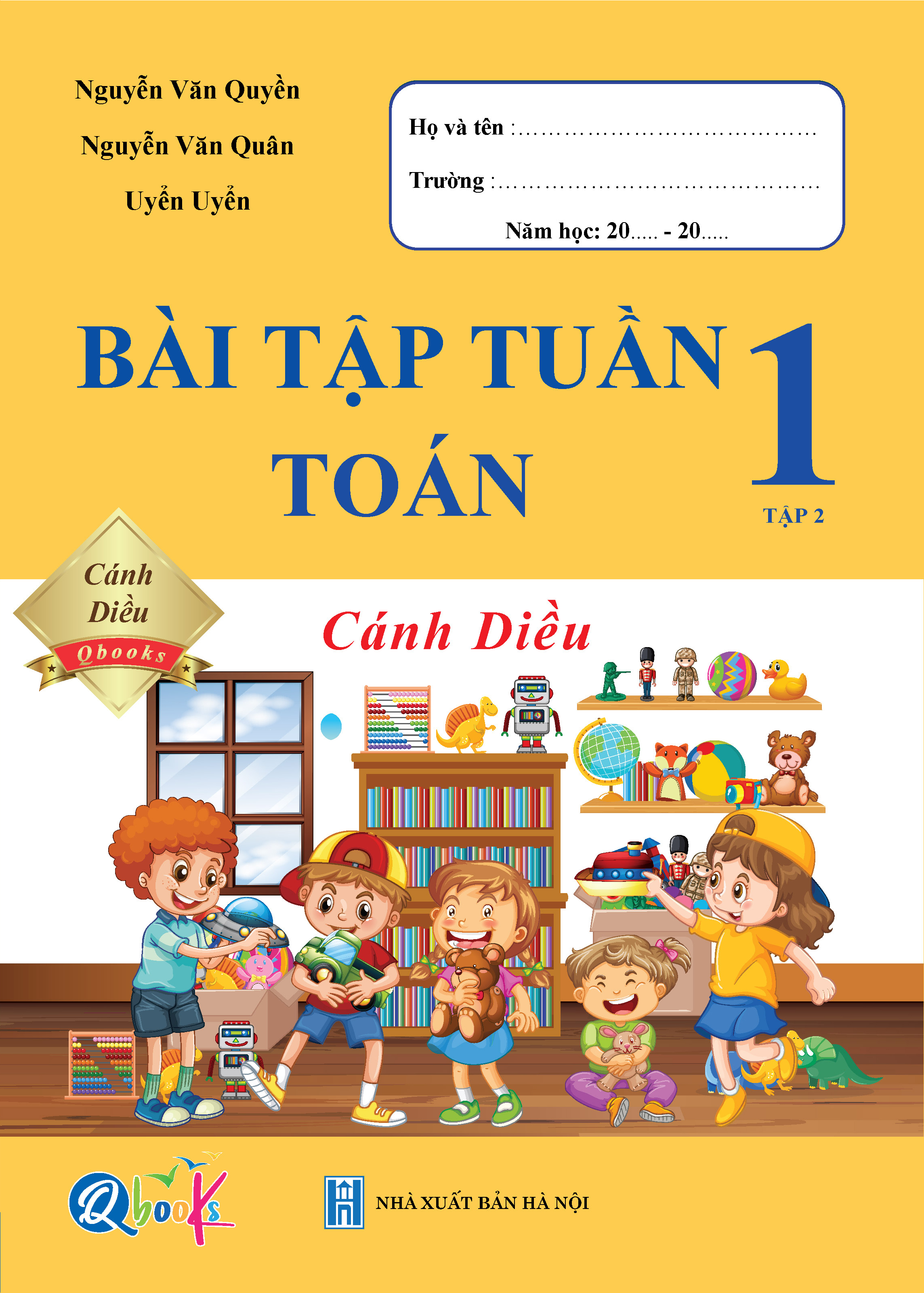 Sách Combo Bài Tập Tuần Toán, Tiếng Việt Lớp 1 - Cánh Diều - BẢN QUYỀN