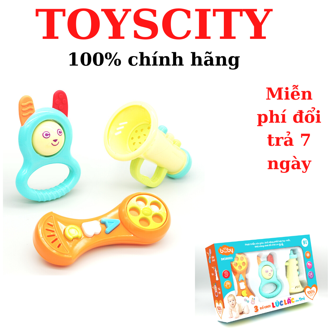 Đồ Chơi Lúc Lắc Cho Bé Sơ Sinh Dưới 1 Tuổi DK580011 không dùng pin