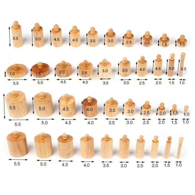 Trụ có núm - Cylinder blocks