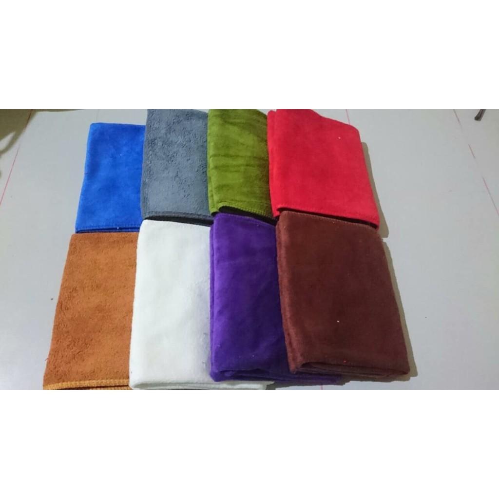 Khăn gội, Khăn quấn đầu đa năng sợi Microfiber kt 35*75cm