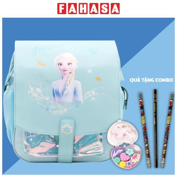 Ba Lô Học Sinh Công Chúa Elsa - Zhongshan FP8496B - Màu Xanh Dương
