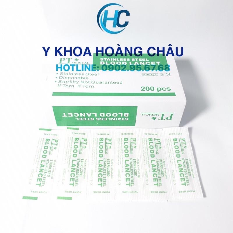 Kim lấy mụn - Kim chích máu Blood Lancet