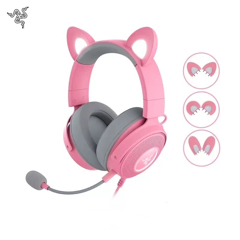 Tai nghe Razer Kraken Kitty Edition V2 Pro - Hàng chính hãng, bảo hành 24 tháng