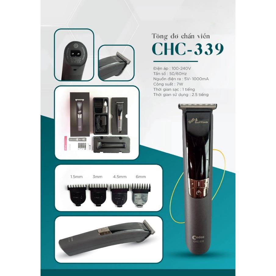 Tông đơ chấn viền codos CHC-339 tạo kiểu chuyên dùng cho salon chuyên nghiệp