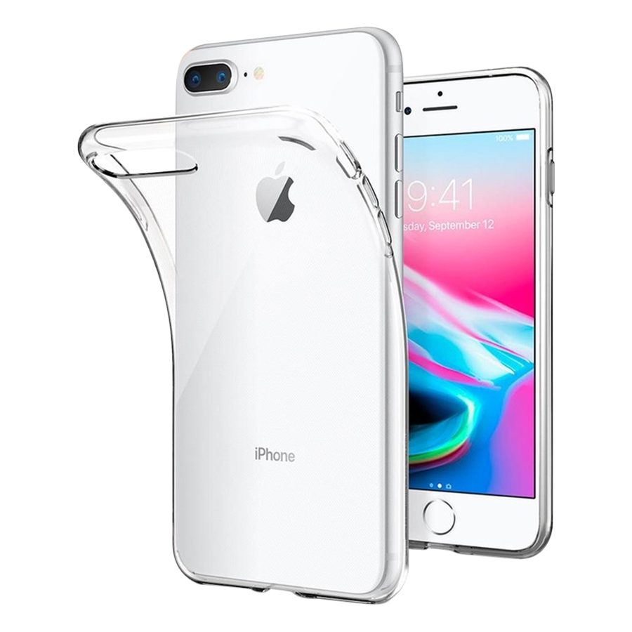 Ốp Lưng Dẻo Trong Suốt Cho iPhone 7 Plus / 8 Plus