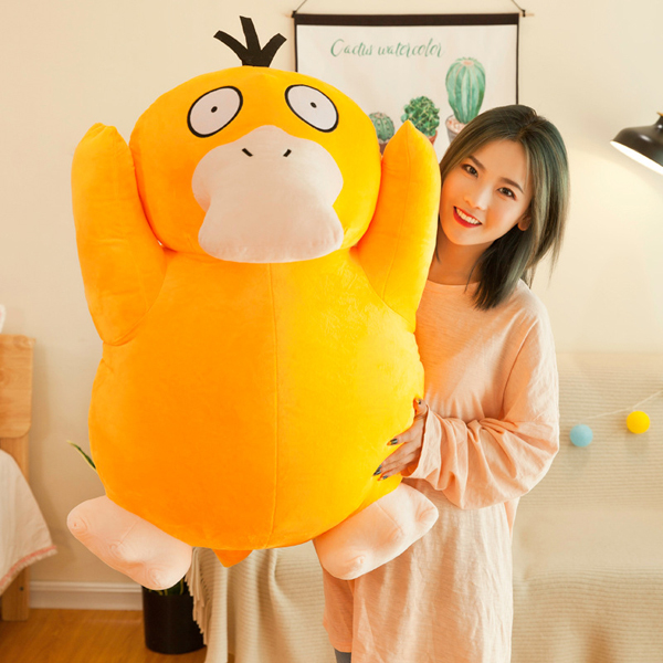Gấu bông pokemon vịt bối rối Psyduck (30cm---&gt;90cm) hàng chính hãng pokemon mới 100% xịn mịn đẹp cao cấp, an toàn cho trẻ nhỏ