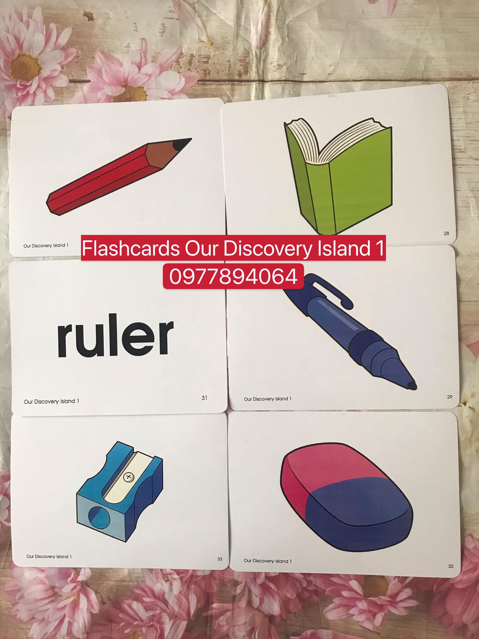 FLASHCARDS OUR DISCOVERY ISLAND LEVEL1-2-3-4-5 CHƯƠNG TRÌNH MỚI NHẤT 2021 - CÁN BÓNG ĐẸP