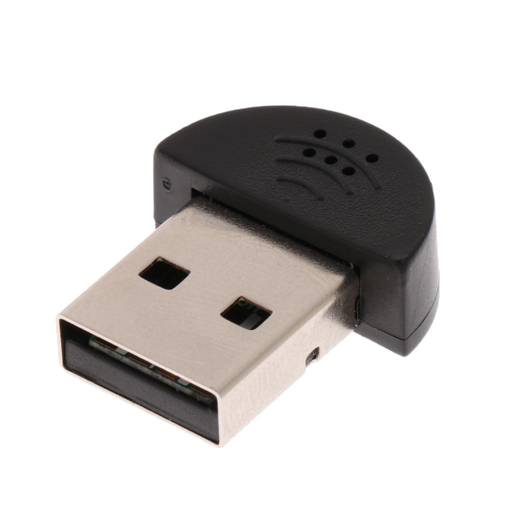 Mini USB Microphone Recording KTV Mic for Laptop PC Desktop