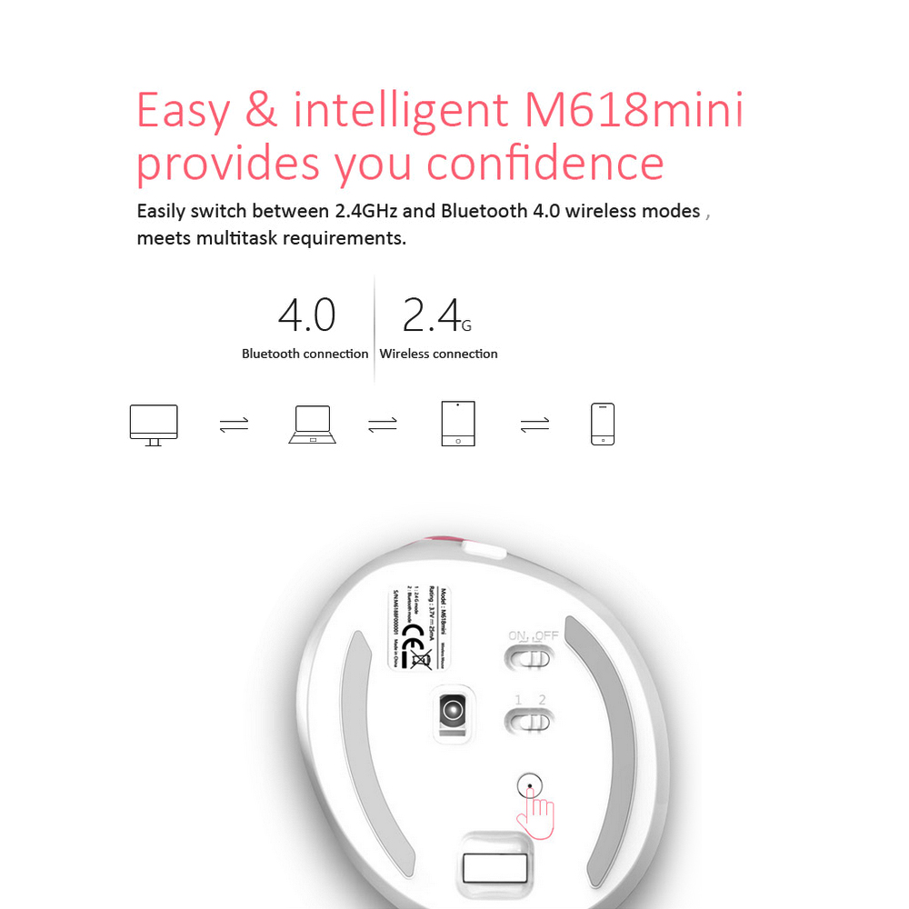 Chuột DELUX M618 Mini