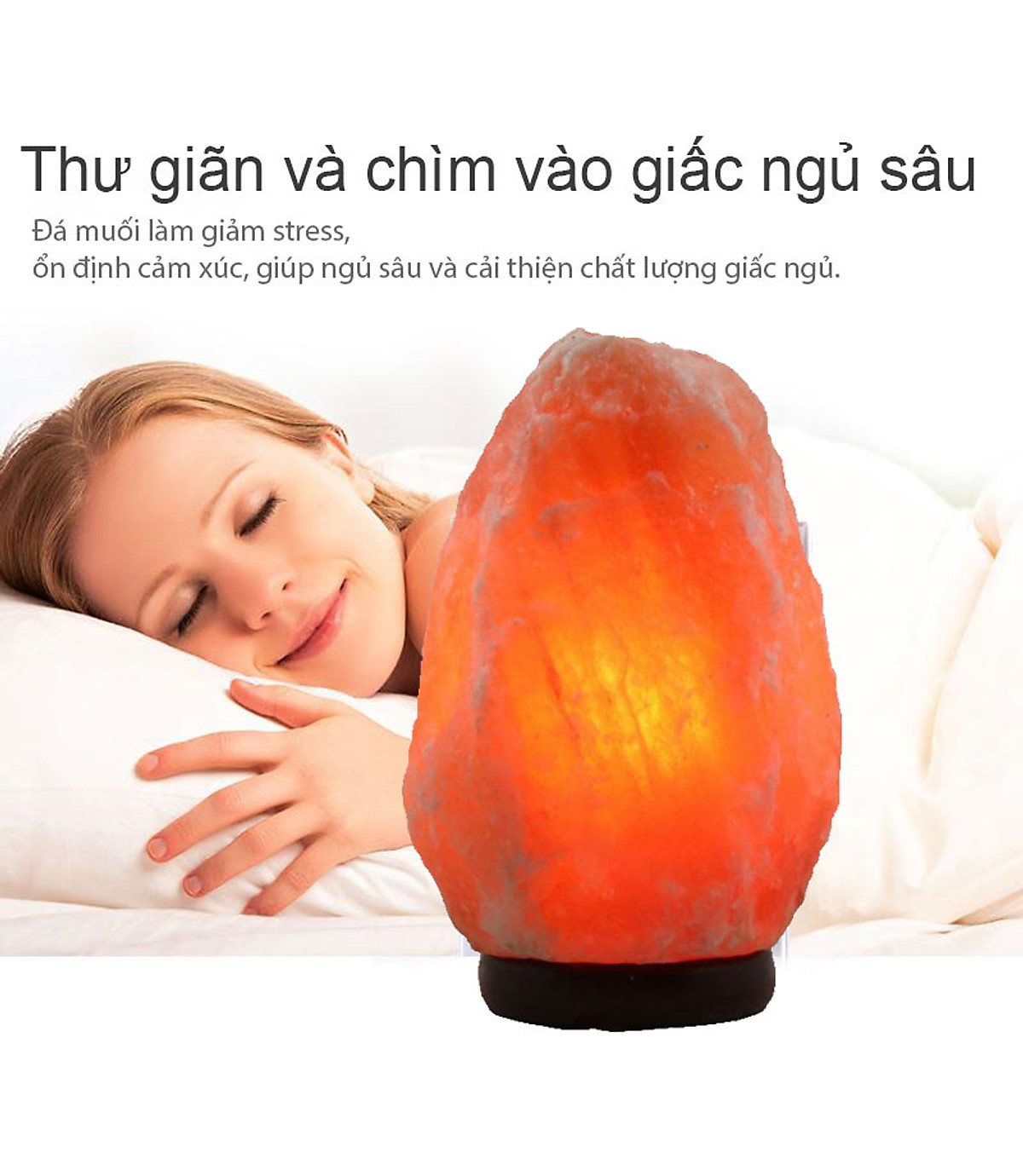 Đèn Đá Muối Himalaya Cao Cấp