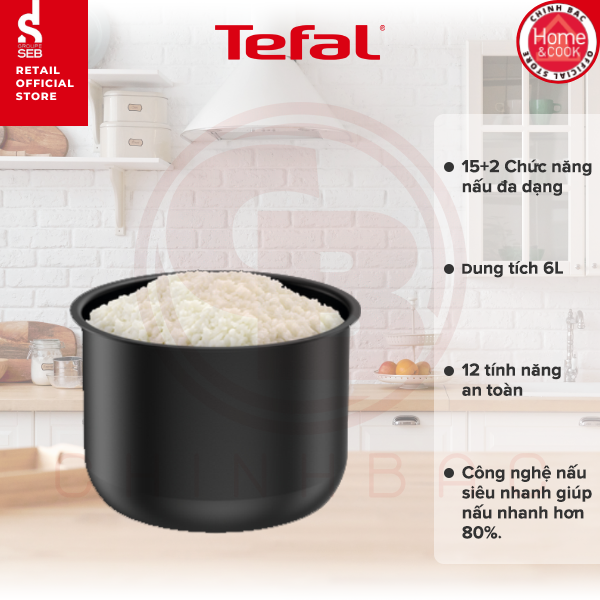 [Tefal] Nồi áp suất điện đa năng Tefal CY601868 - Hàng chính hãng