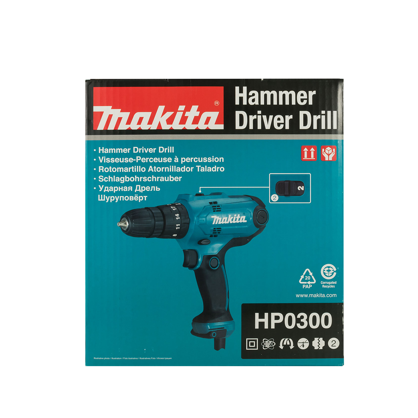MÁY KHOAN ĐỘNG LỰC MAKITA HP0300