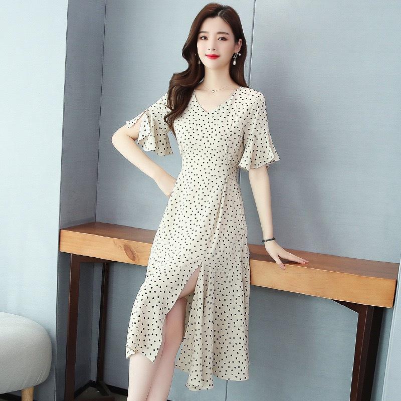 ĐẦM XÒE BIG SIZE DỰ TIỆC SANG CHẢNH THỜI TRANG HÀN QUỐC SIÊU XNH TÔN DÁNG CHO CÁC CHỊ EM