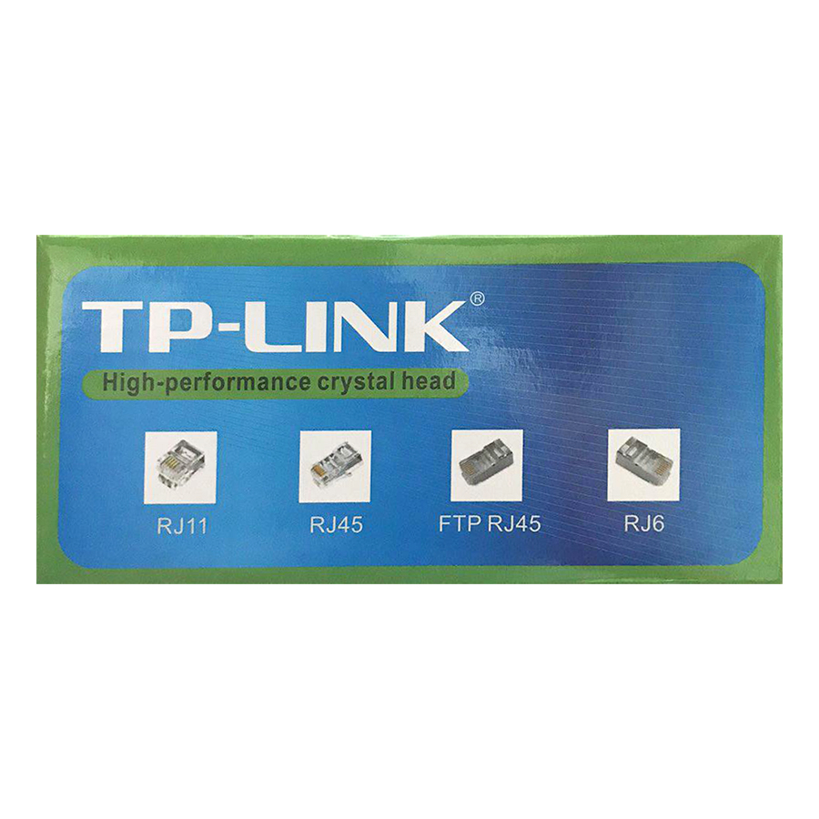 Hộp hạt mạng TP-Link RJ45 Cat5 100 chiếc - Hàng Nhập Khẩu