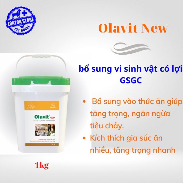 Olavit New Vemedim - Thức ăn bổ sung hỗ trợ ăn, ngủ trên heo, gà, bê, nghé, gói 1kg