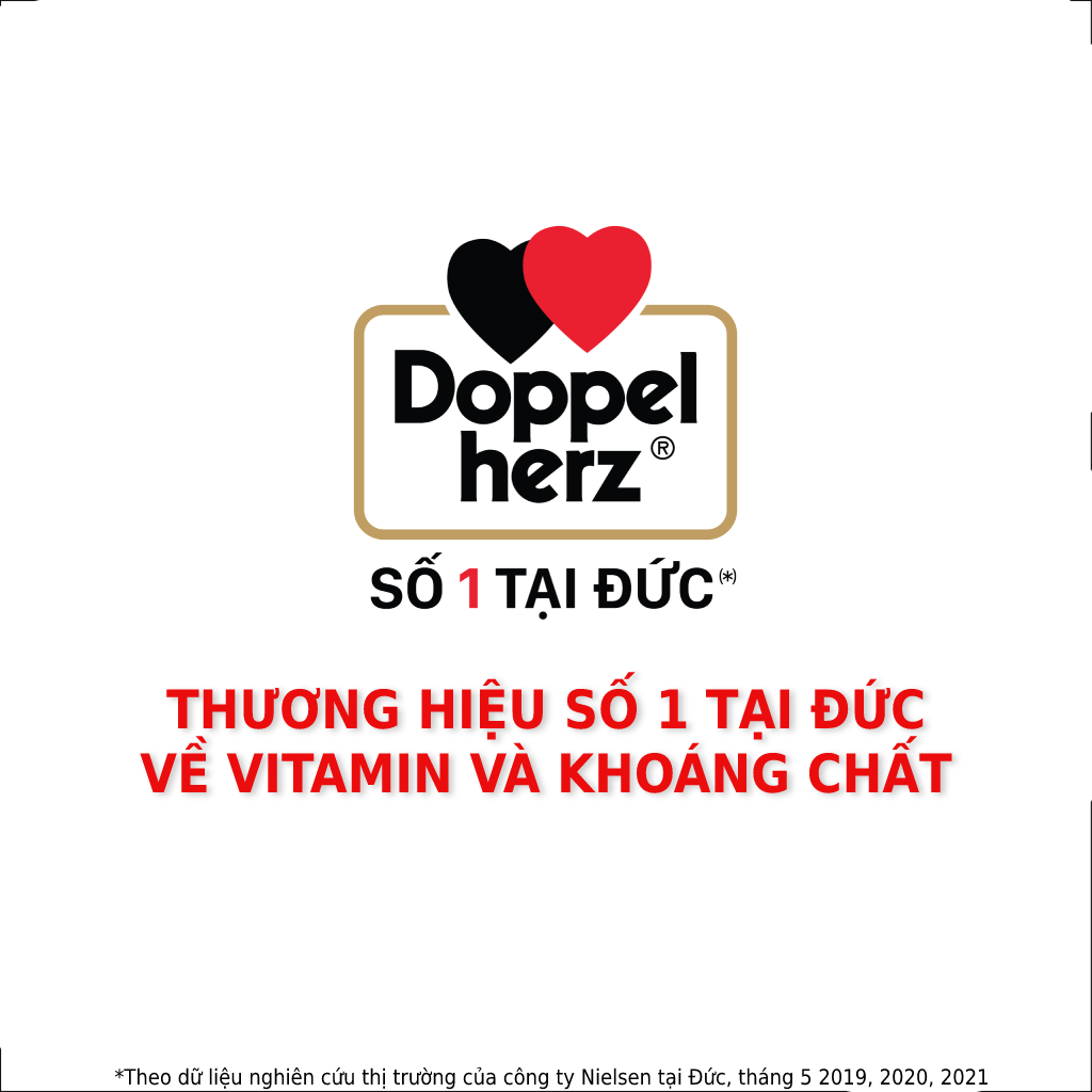 Viên uống bổ não Doppelherz Ginkgo hỗ trợ tăng cường tuần hoàn não và cải thiện trí nhớ (Hộp 30 viên)