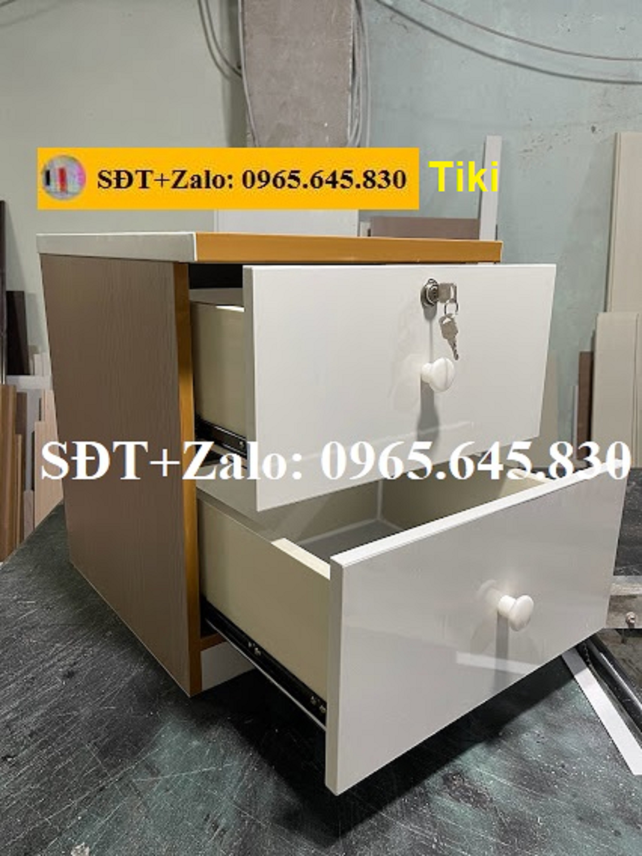 Tủ, Kệ Đầu Giường Nhựa Đài Loan Cao 48cm Ngang 42cm 865