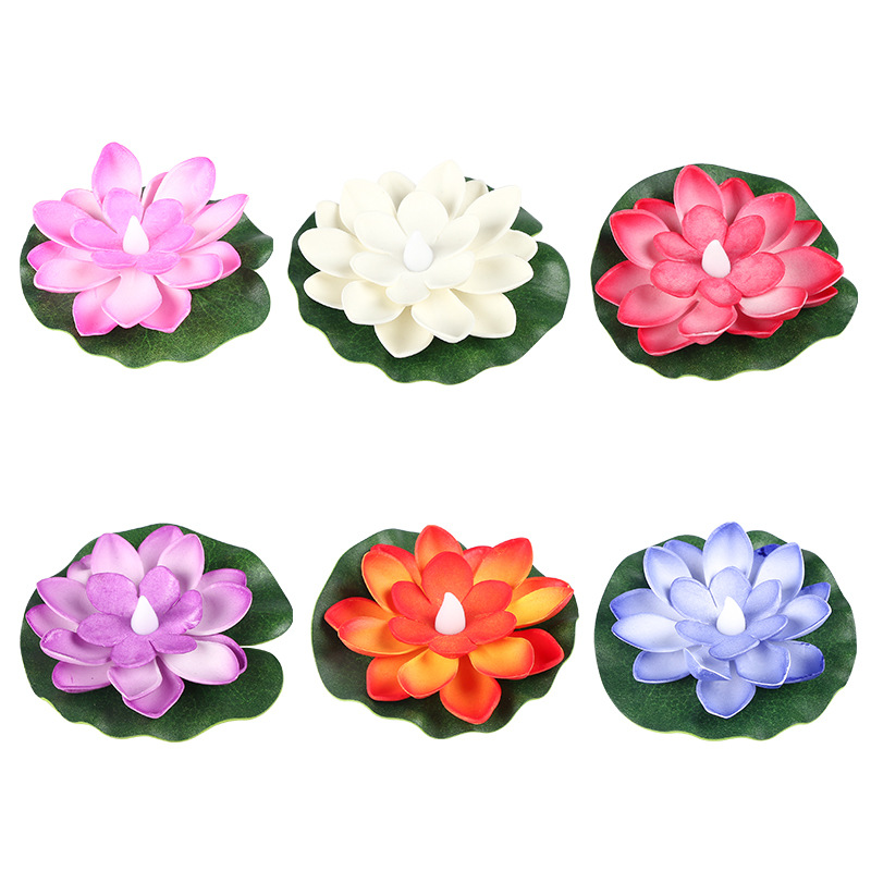 Đèn Hoa Sen Thả Nước Xài Pin
