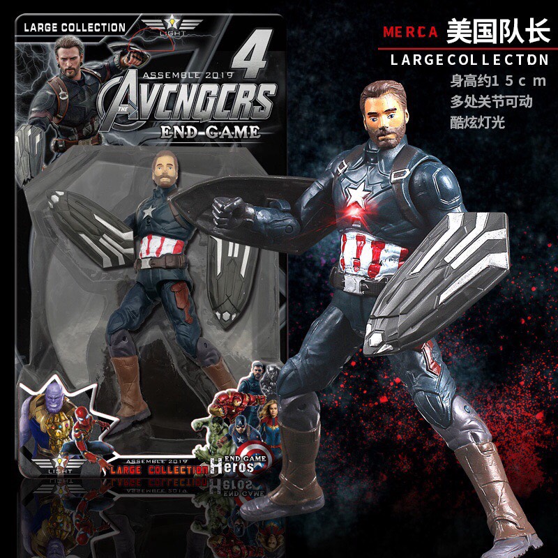 Mô hình Captain America - Mô hình siêu anh hùng