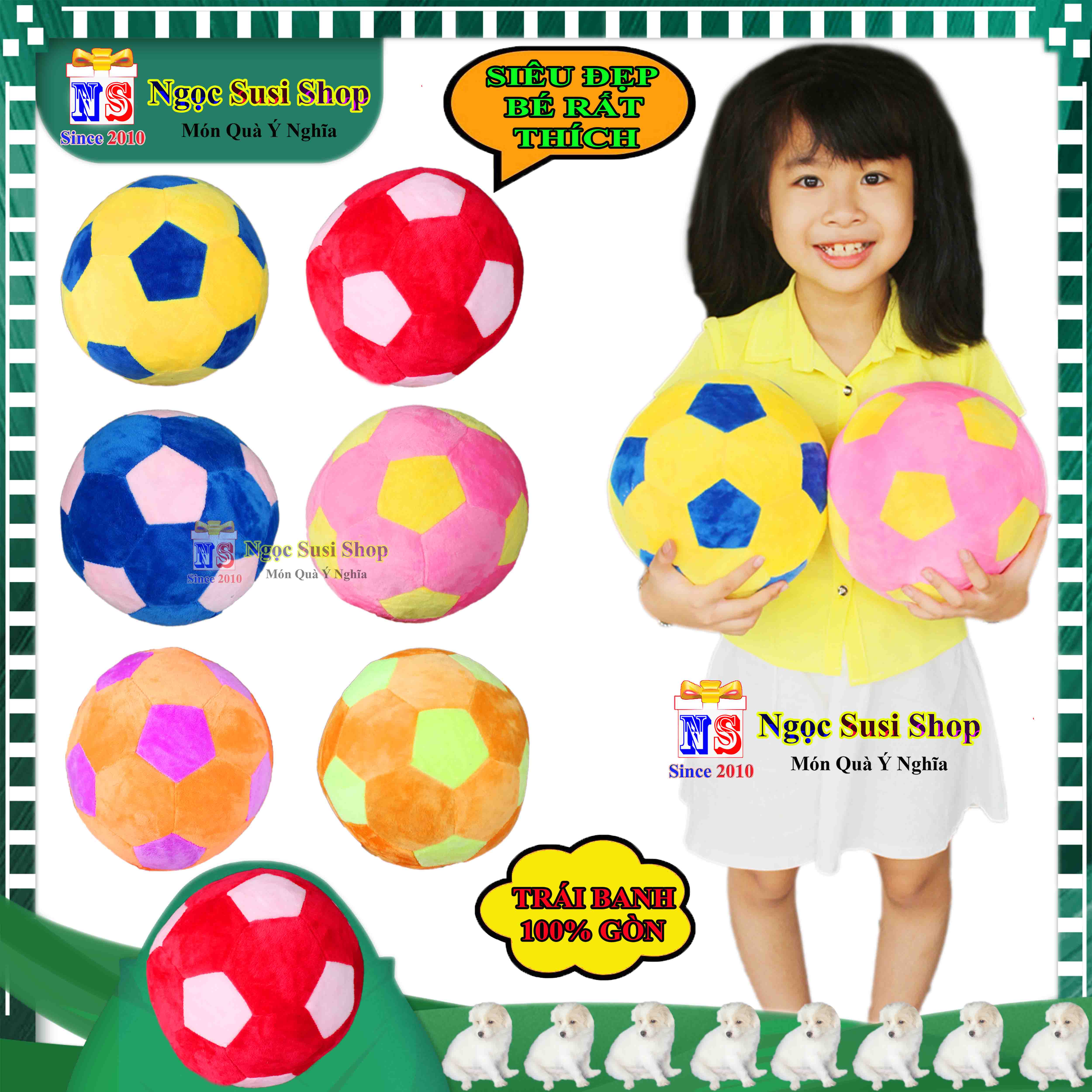 GẤU BÔNG TRÁI BANH CHO BÉ SIÊU MỀM MỊN RẤT DỄ THƯƠNG - THÚ BÔNG HÌNH TRÁI BANH