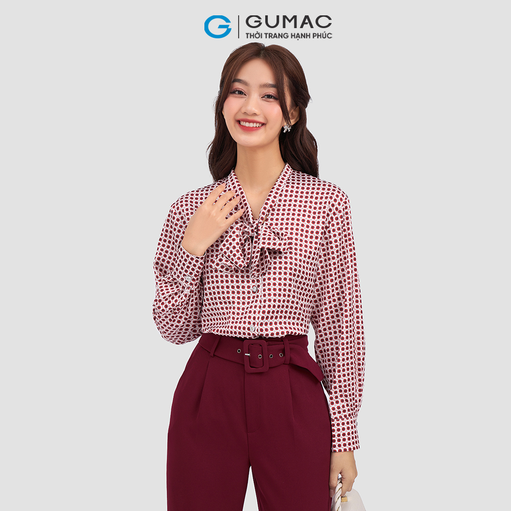 Quần baggy GUMAC LQ1111 phối đai cách điệu