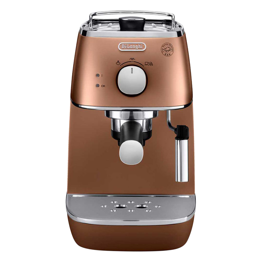 Máy Pha Cà Phê Espresso Distinta Delonghi ECI 341.CP (1100W) - Đồng - Hàng Chính Hãng