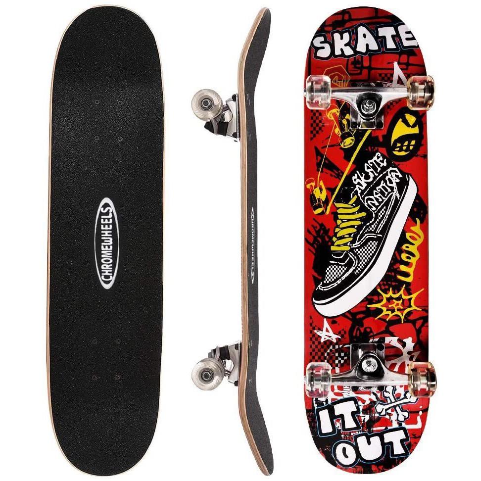 Ván trượt skateboard thể thao chất liệu gỗ phong ép cao cấp 7 lớp size lớn cho trẻ em và người lớn luôn ạ