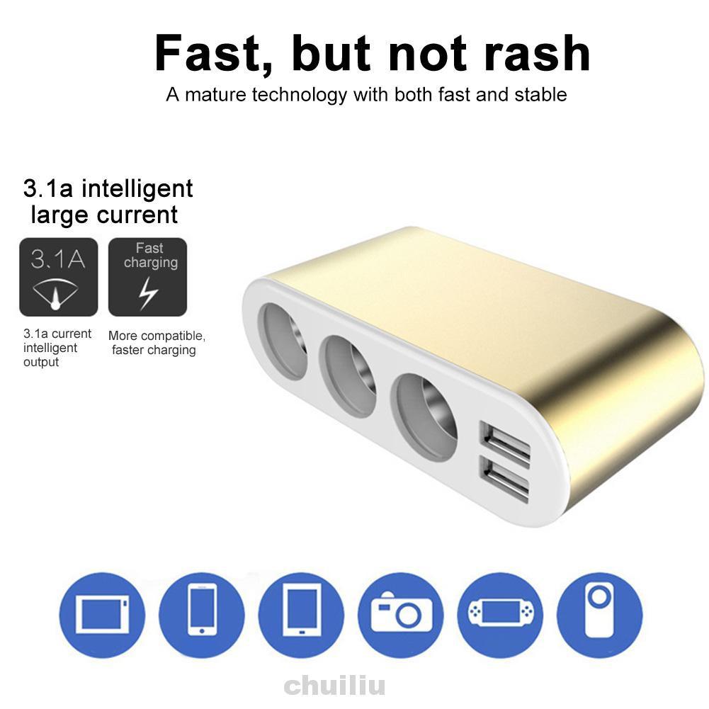 Đầu Sạc Usb Kép 12v 24v Đa Năng Cho Xe Hơi