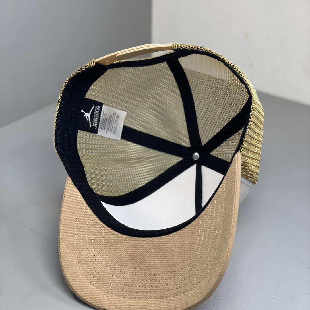 Nón kết, mũ lưỡi trai Jor.dan vải kaki phối lưới form đẹp thời trang đường phố